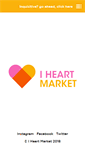 Mobile Screenshot of iheartmarket.com